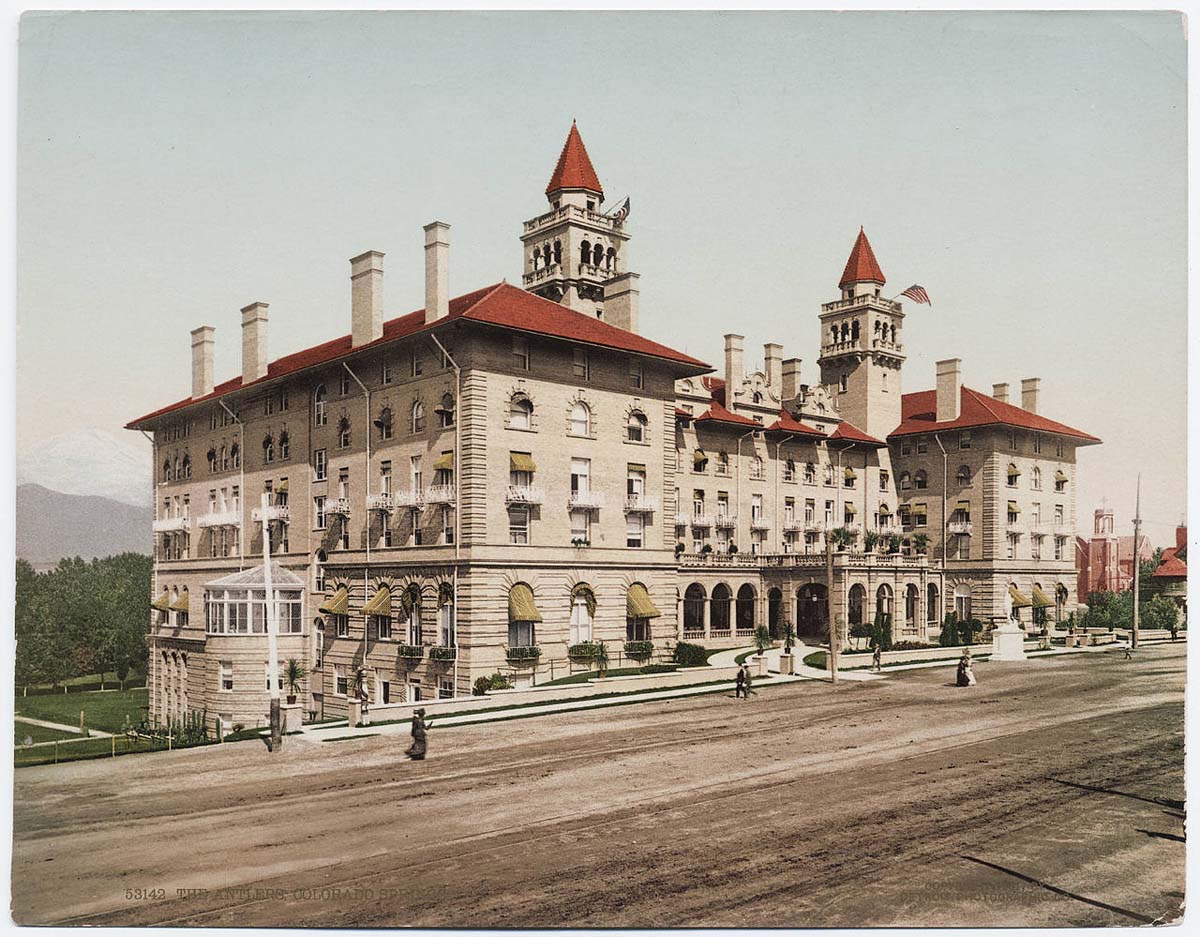 Colorado Springs. Antlers Hotel, 1898
