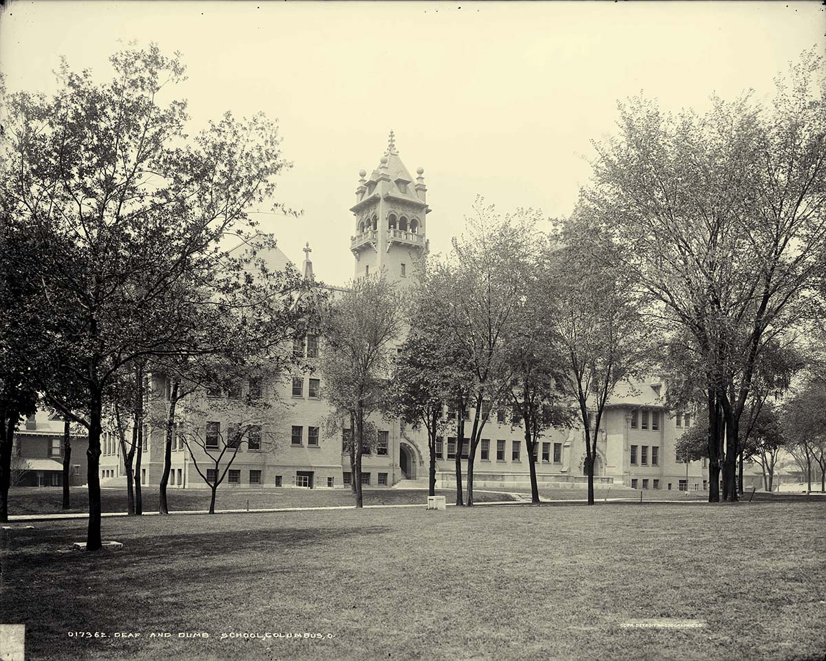 Columbus, Ohio. Deaf and Dumb School, between 1900 and 1910