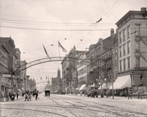 Columbus. High Street, south from State, circa 1910