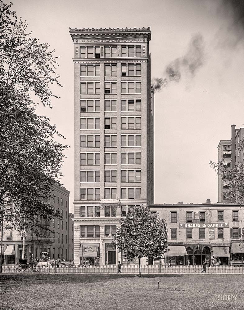 Columbus, Ohio. New Harrison Building, South High Street, circa 1905