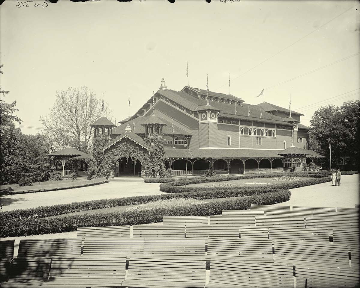 Columbus, Ohio. Olentangy Park, Theatre, between 1900 and 1915