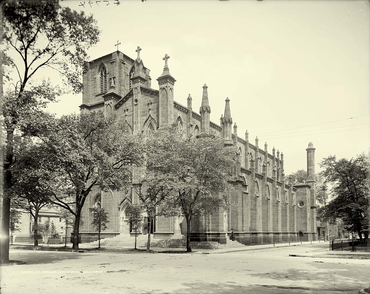 Columbus, Ohio. St Joseph's Cathedral, between 1900 and 1910