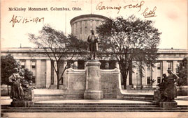 Columbus. State Capitol and McKinley monument, 1907