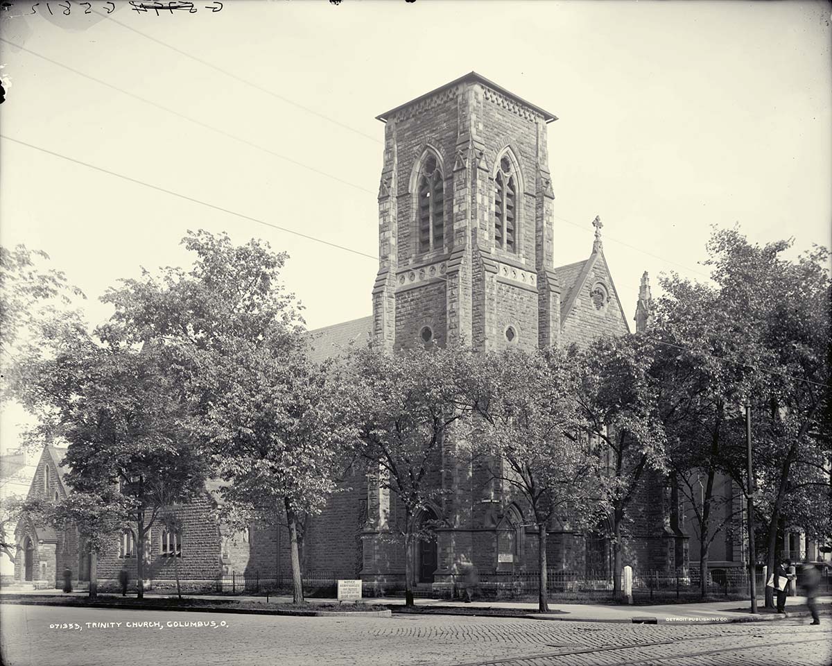 Columbus, Ohio. Trinity Church, between 1900 and 1910