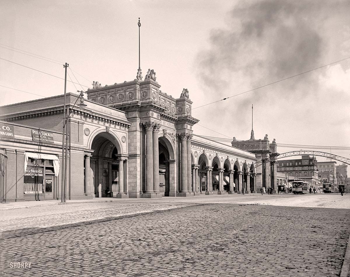 Columbus, Ohio. Union Station, circa 1910