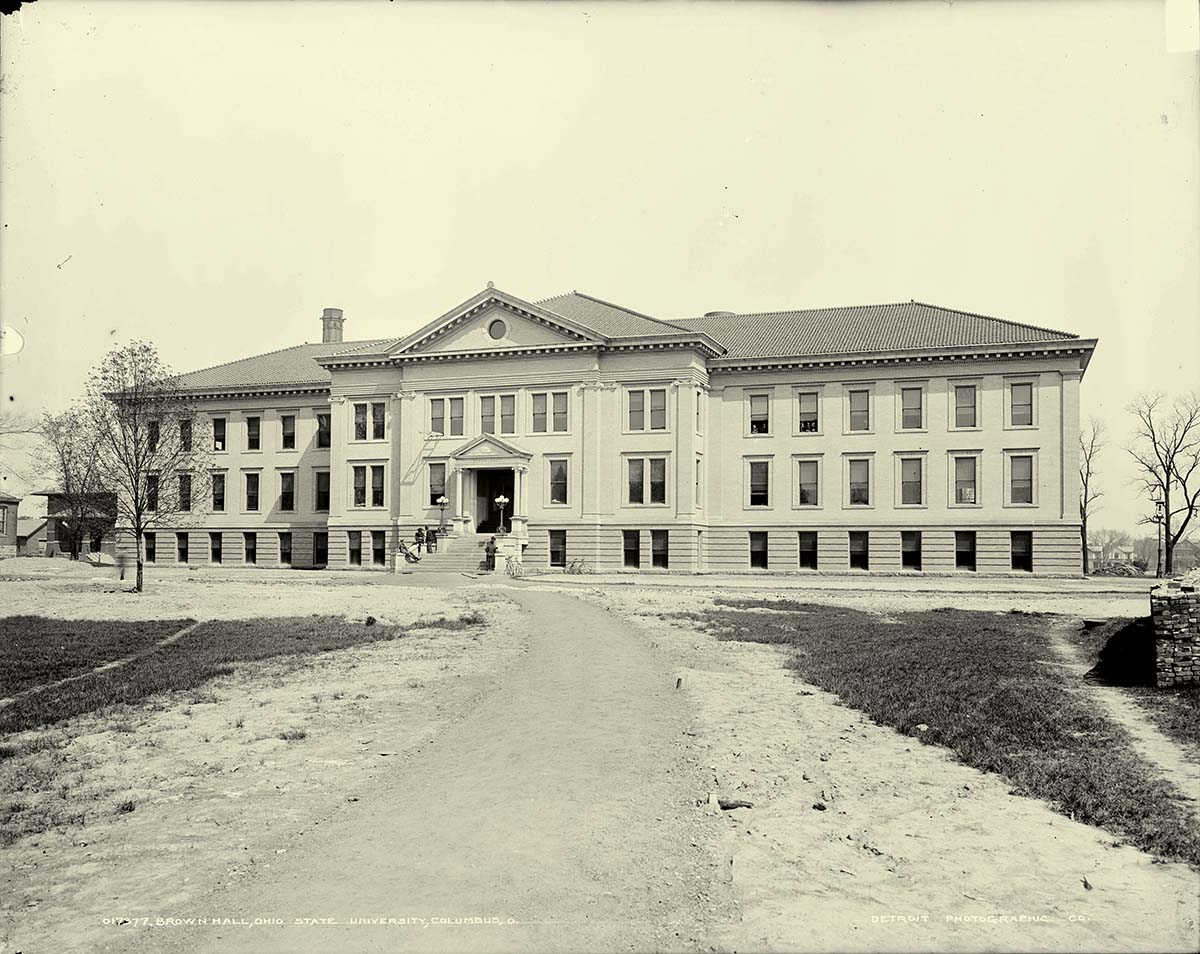 Columbus, State University, Brown Hall, between 1900 and 1910
