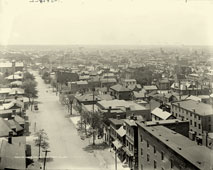 Columbus. View to city from the courthouse, between 1900 and 1910