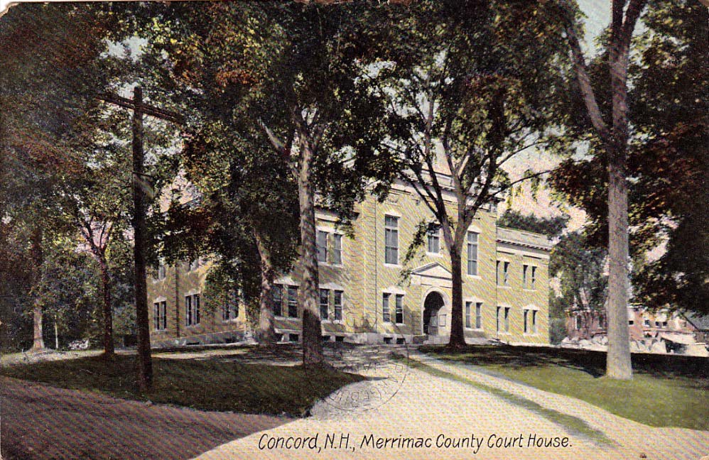 Concord. Merrimac County Court House