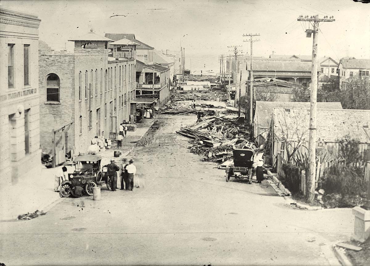 Corpus Christi. The flood, 1920