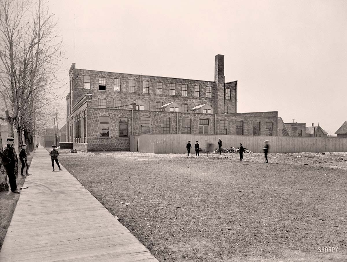 Detroit, Michigan. Photochrom Company Building, 1902