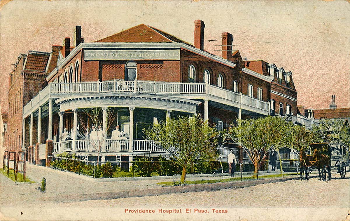 El Paso, Texas. Providence Hospital, 1907