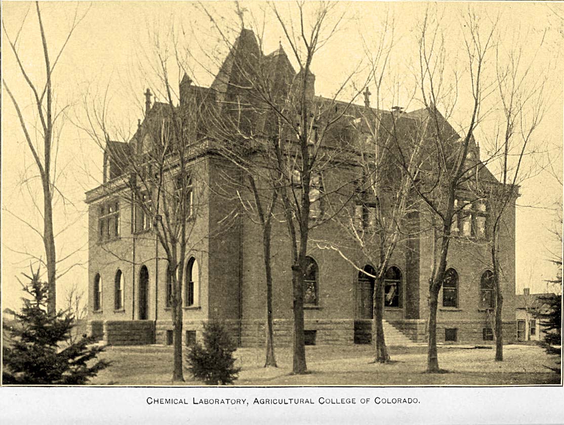 Fort Collins. Chemical Laboratory, Agricultural College, 1898