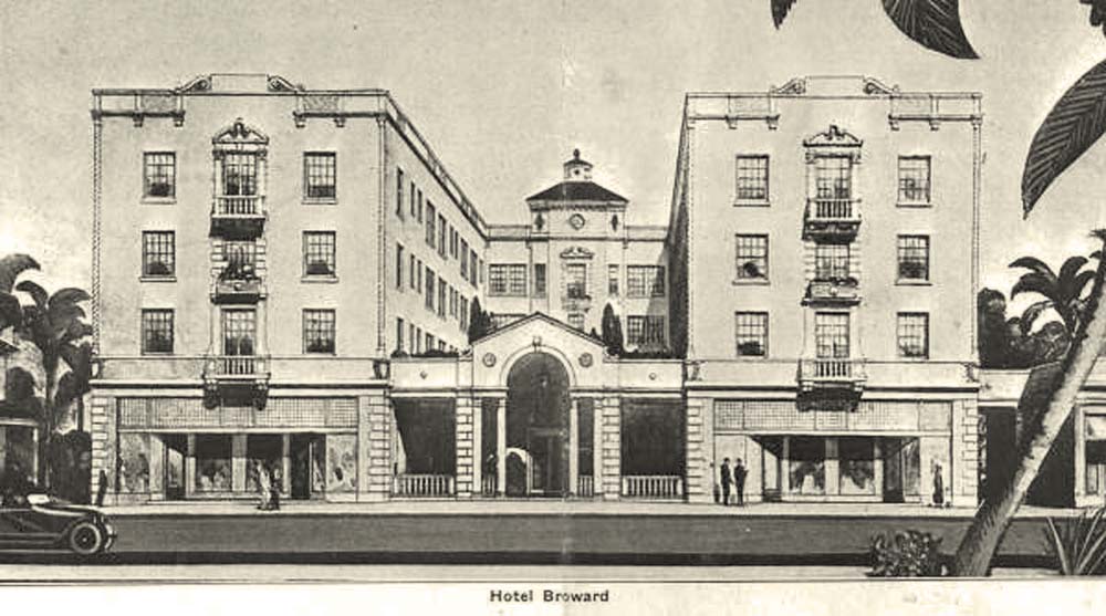 Fort Lauderdale. Hotel Broward, 1917