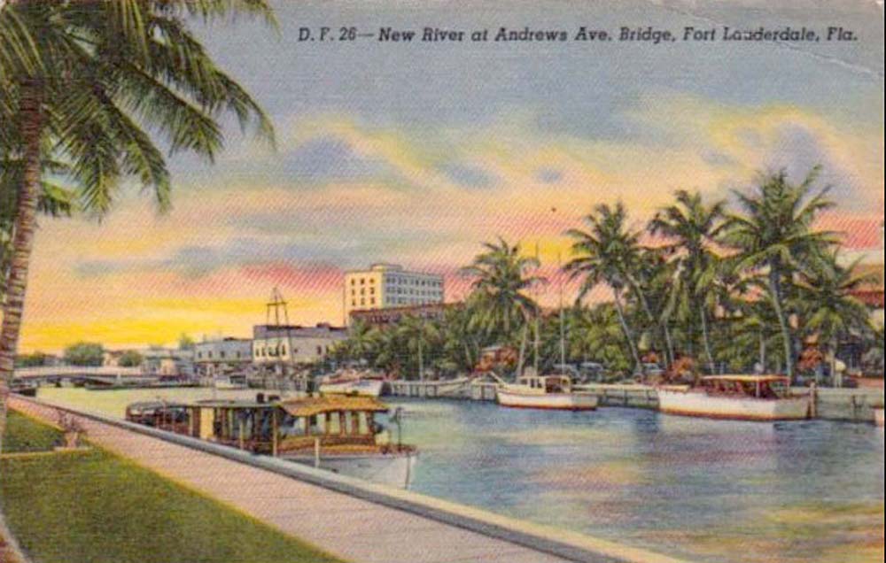 Fort Lauderdale. New River, 1955