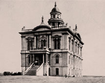 Fresno. Old courthouse without additions, 1877