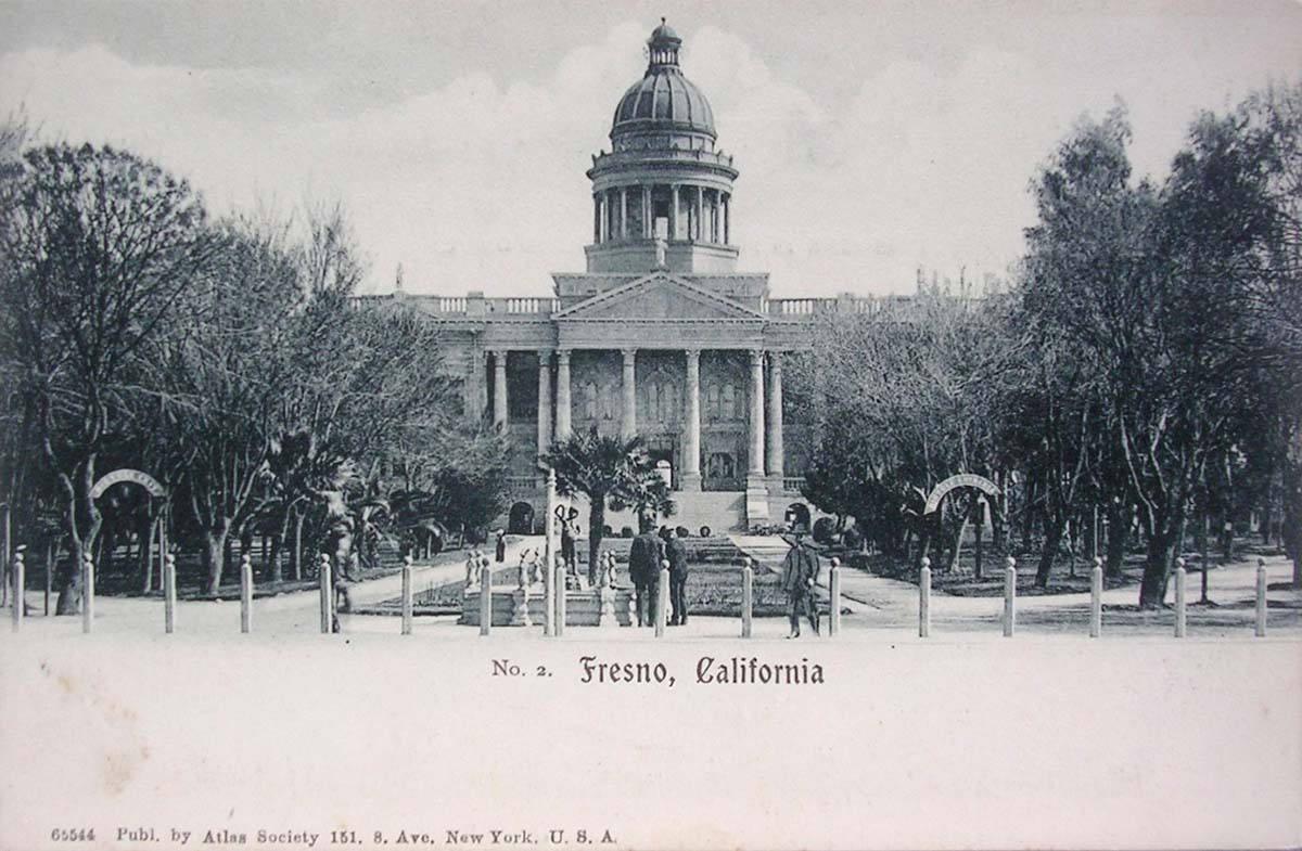 Fresno, California. View to Federal Building