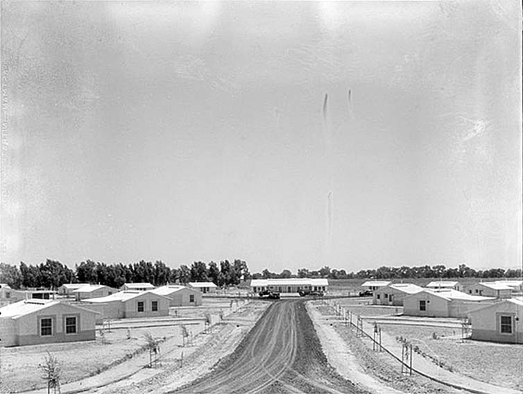 Glendale. View of Resettlement Administration's part-time farms, May 1937