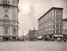 Indianapolis. Illinois Street, north from Washington, 1904