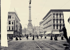 Indianapolis. Meridian Street, between 1900 and 1910