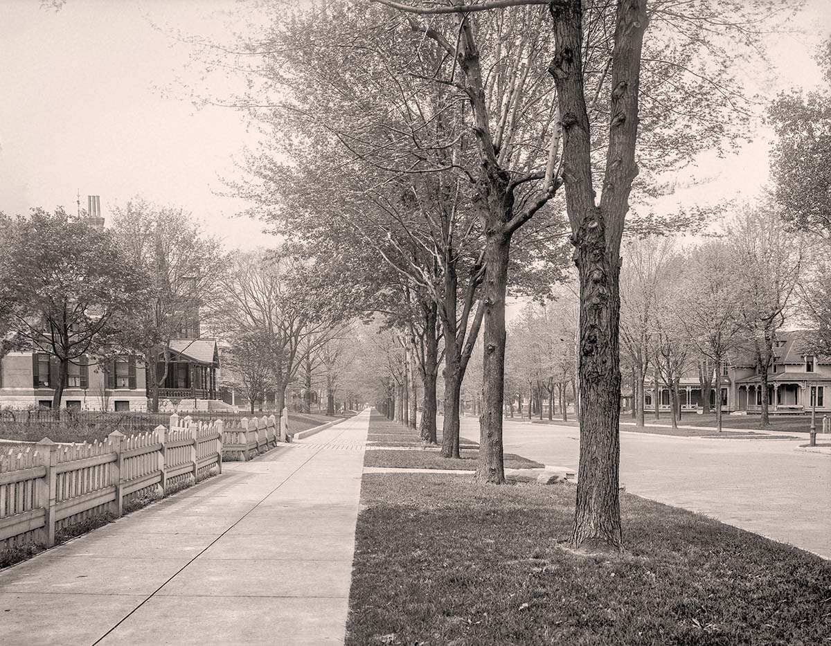 Indianapolis, Indiana. North Delaware Street, circa 1904