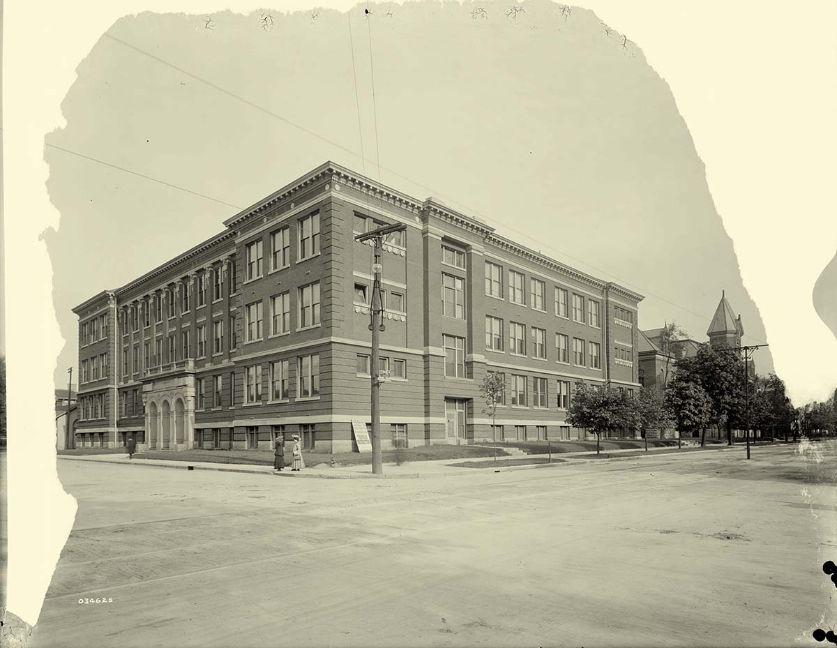 Indianapolis, Indiana. Shortridge High School, between 1900 and 1910