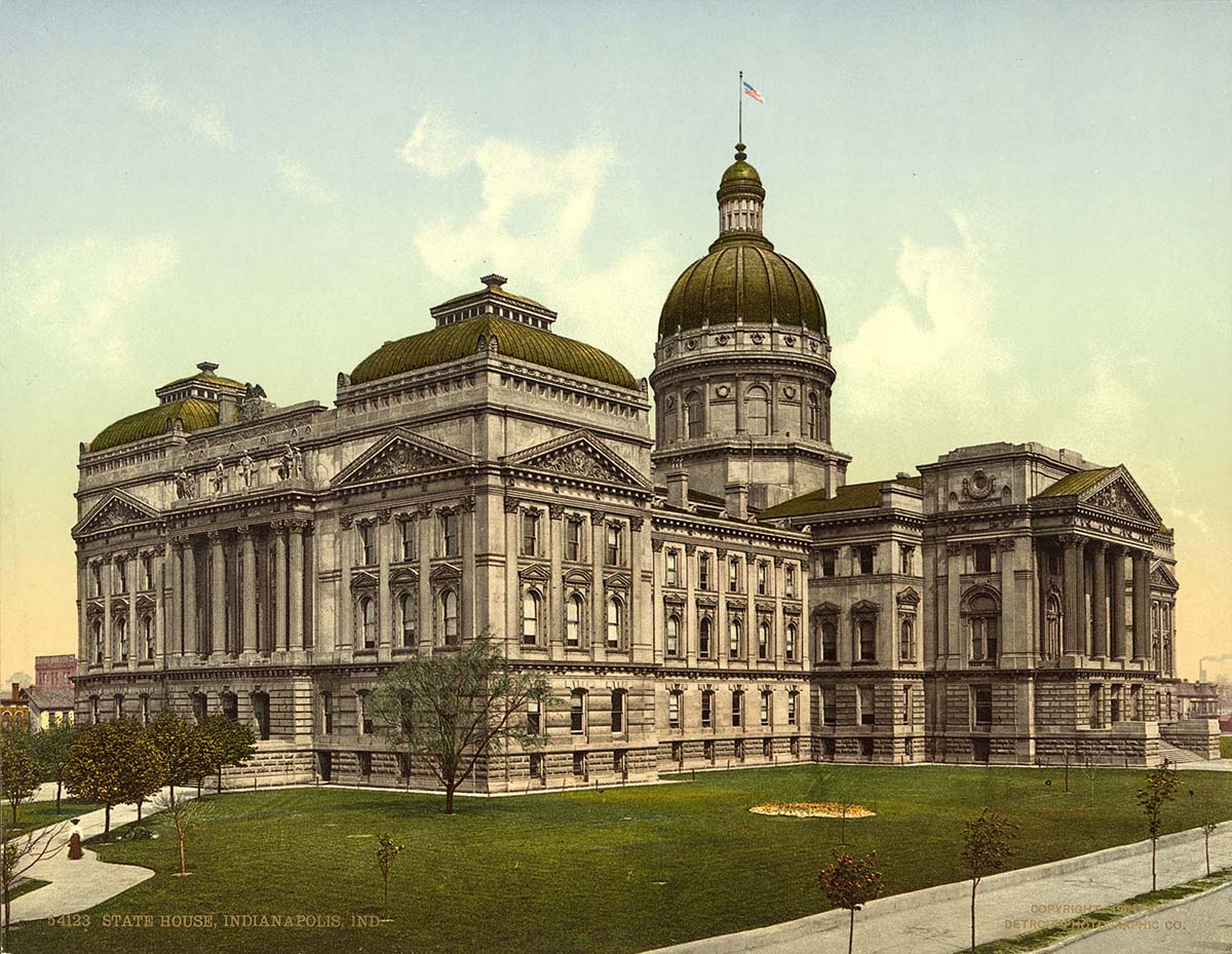 Indianapolis, Indiana. State House, 1906