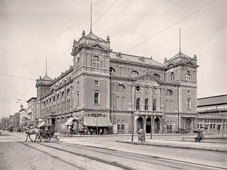 Indianapolis. Tomlinson Hall, Delaware and Market streets, 1904