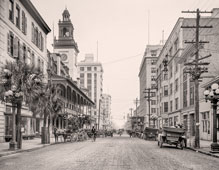 Jacksonville. Forsyth Street, looking east, circa 1910