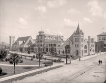 Jacksonville. Hemming Park and Monroe Street, 1904