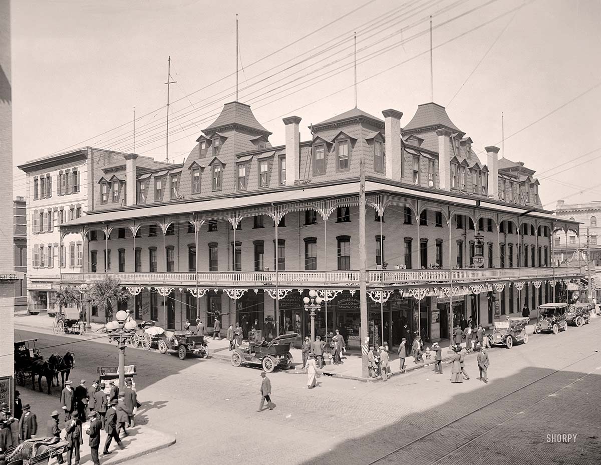 Jacksonville, Florida. Hotel Duval, circa 1910