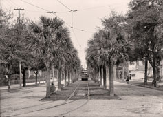 Jacksonville. Main Street, streetcar, 1903
