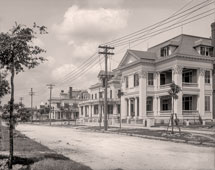 Jacksonville. Residences on Church Street, 1904