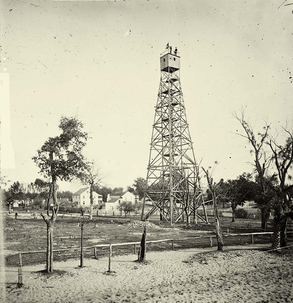 Jacksonville, Florida. Signal tower, between 1860 and 1865