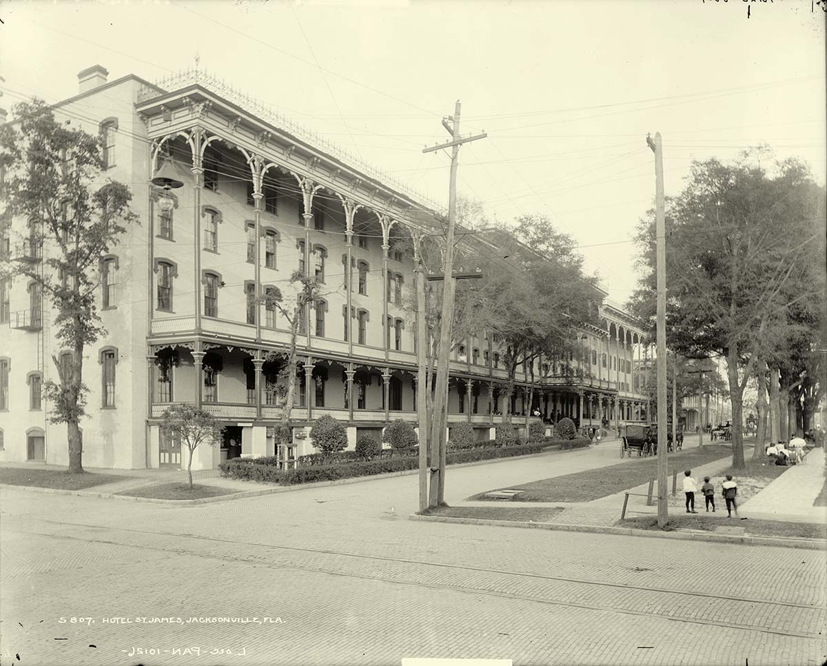 Jacksonville, Florida. St James Hotel, between 1890 and 1910