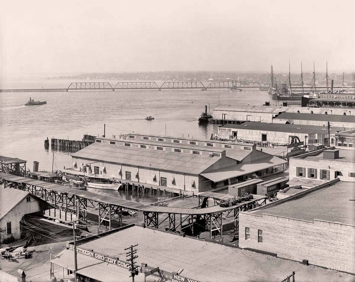 Jacksonville, Florida. St Johns River, circa 1910