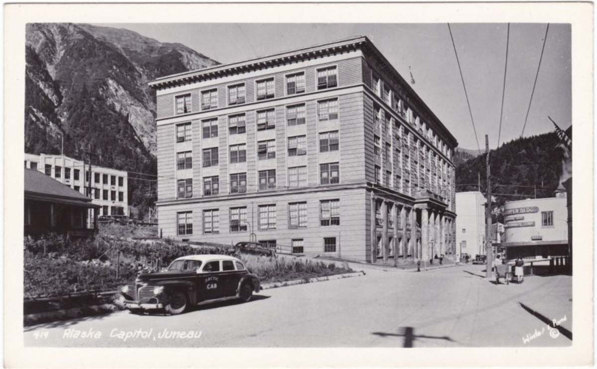 Juneau. Capitol Building, circa 1950