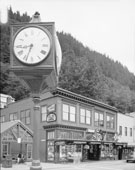 Juneau. Downtown (Commercial Buildings), Franklin and Front Streets