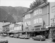 Juneau. Downtown (Commercial Buildings), Franklin and Front Streets