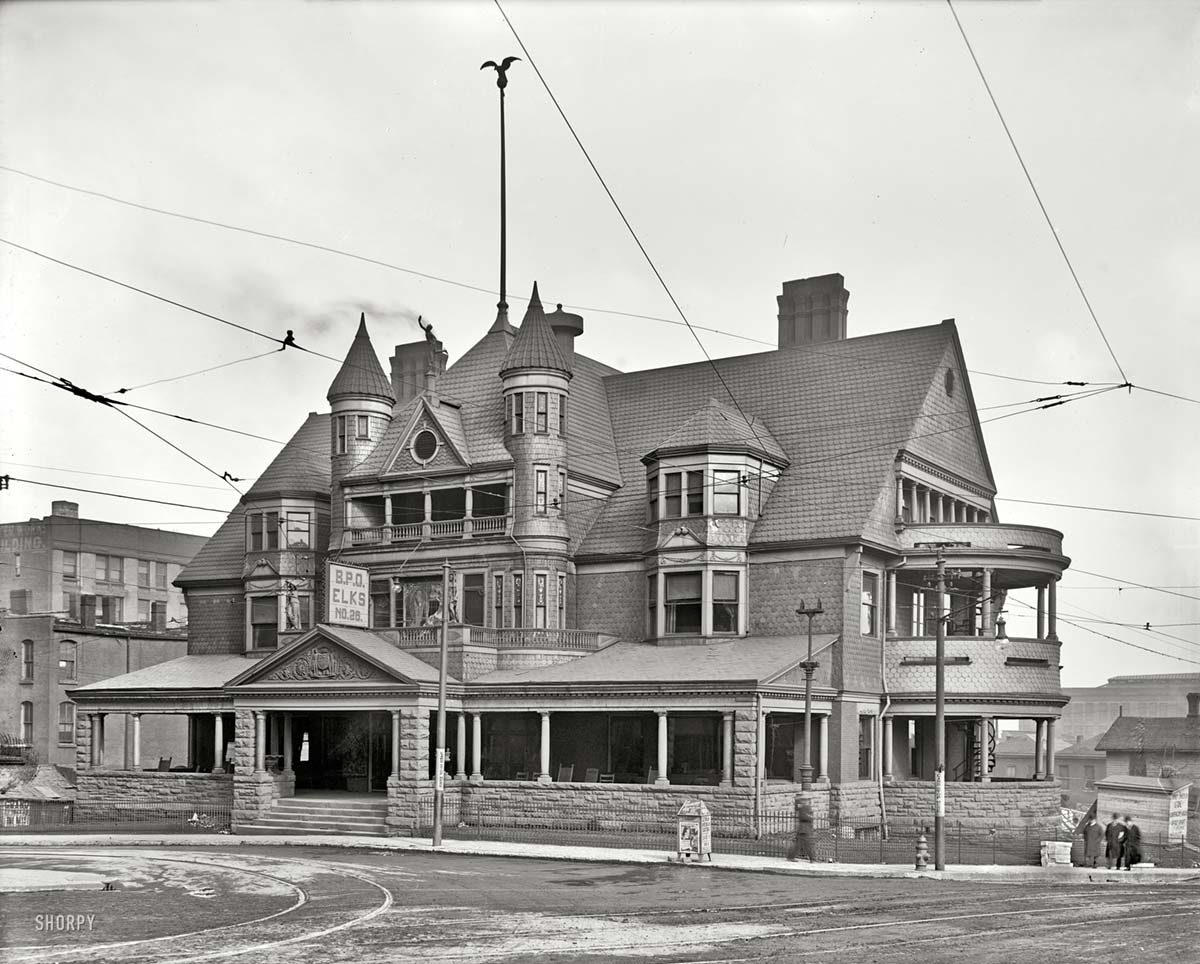 Kansas City. Elks Club, circa 1906