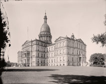Lansing. Capitol, between 1900 and 1910