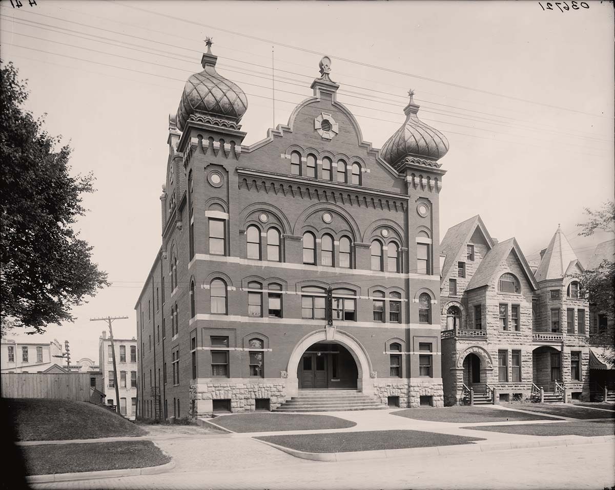 Lansing, Michigan. Masonic temple, between 1905 and 1920