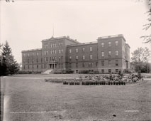 Lansing. Agricultural College, Michigan State University, Norman's building, between 1900 and 1910