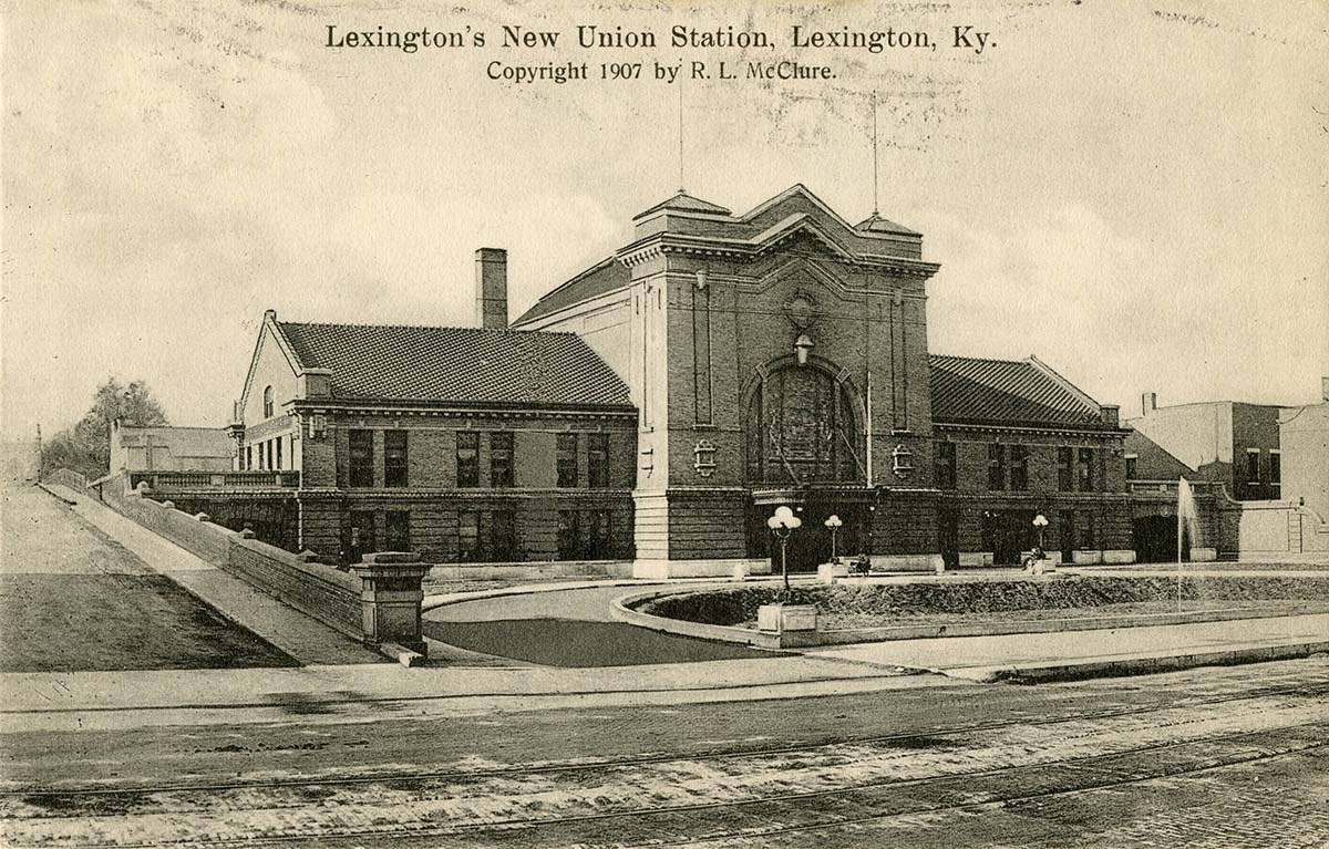 Lexington, Kentucky. New Union Station, 1907