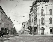 Little Rock. Markham Street west from Main, circa 1910