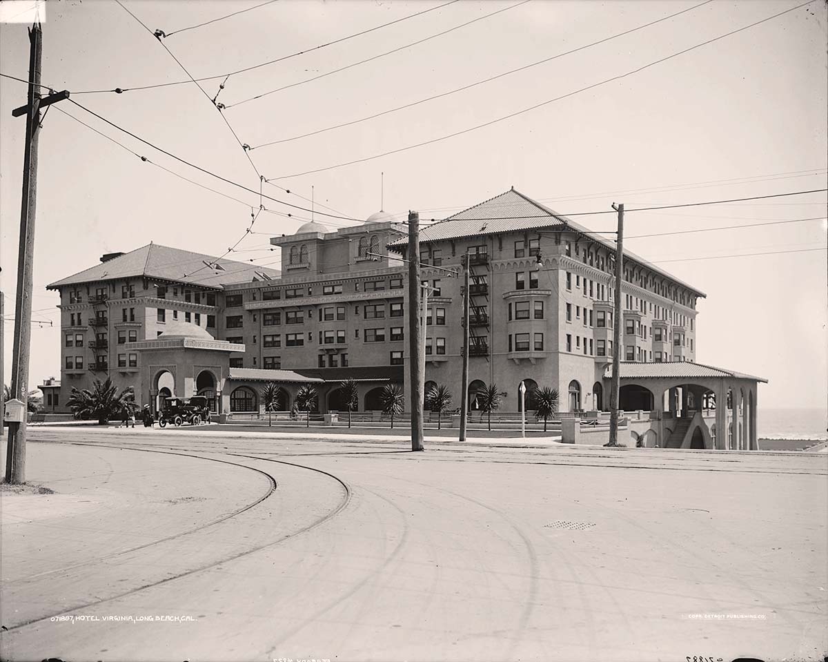 Long Beach, California. Hotel Virginia, between 1905 and 1915