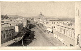Los Angeles. Main Street, 1886