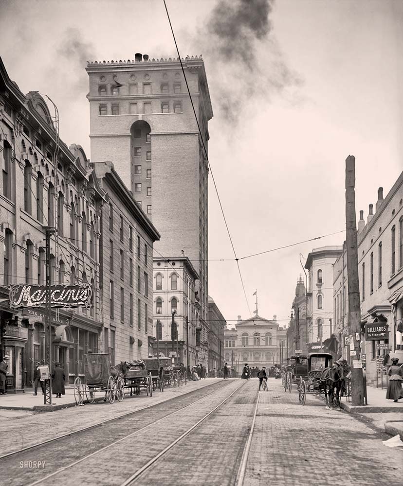 Memphis, Tennessee. Madison Avenue, 1906