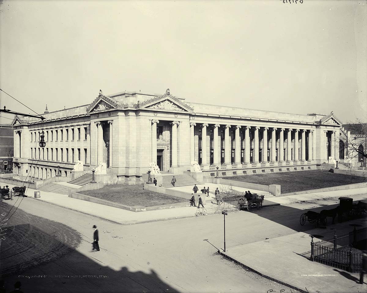 Memphis, Tennessee. Shelby County Courthouse, between 1900 and 1910
