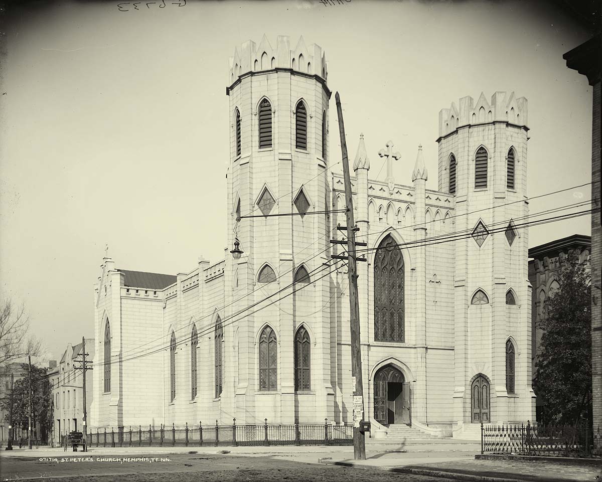 Memphis, Tennessee. St Peter's Church, between 1900 and 1910