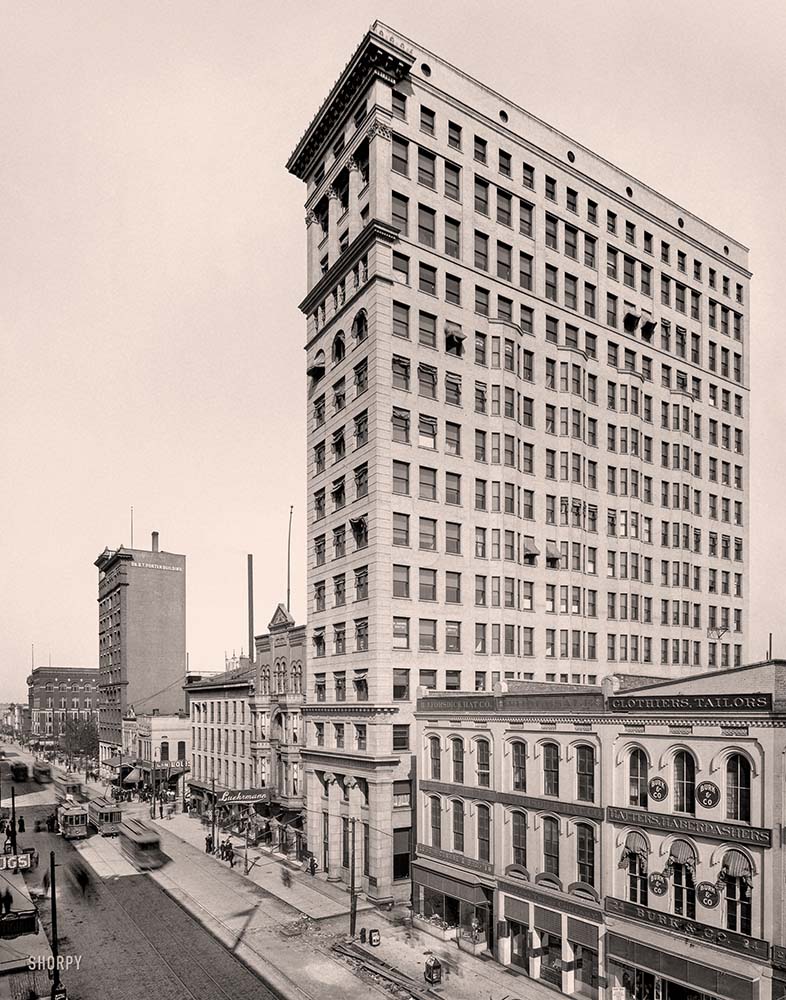 Memphis, Tennessee. Trust Building at Main Street, 1906